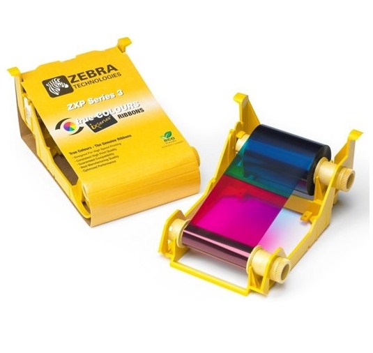 ZEBRA ZXP3 RIBBON YMCKO 280 IMPRESIONES - ZEBRA ZXP3 RIBBON YMCKO 280 IMPRESIONES -